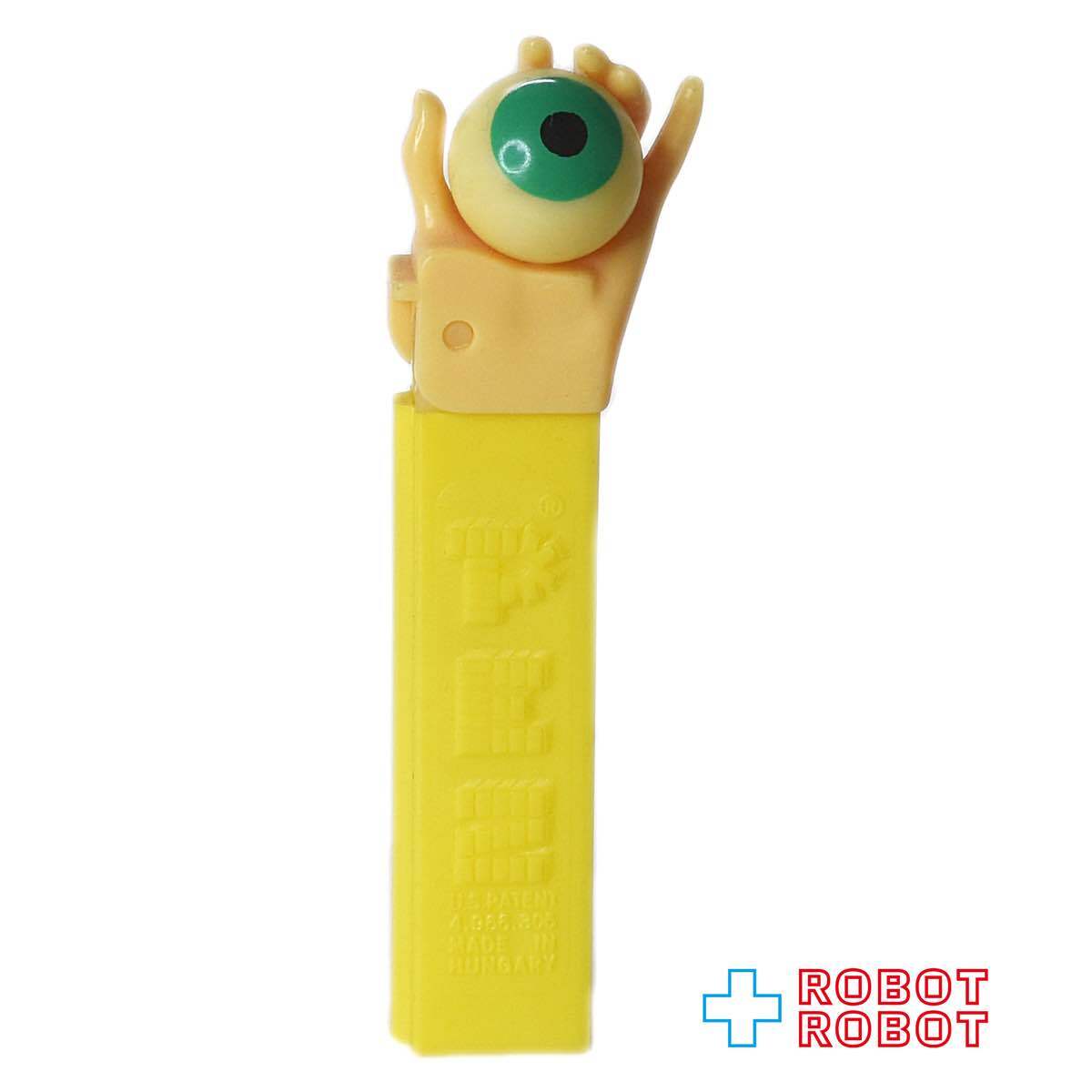 PEZ サイケデリックアイ 限定版 肌色手黄色ステム
