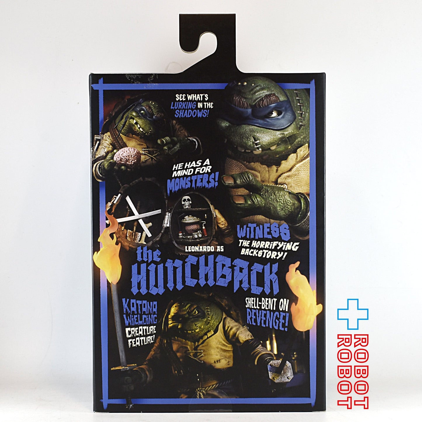 ネカ TMNT タートルズ ユニバーサル・モンスター レオナルド as ハンチバック アルティメット 7インチ アクションフィギュア 開封