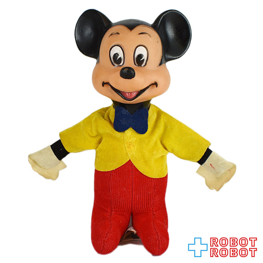 ウォルト・ディズニー ・ディストリビューティング ミッキーマウス おがくず人形 MADE IN JAPAN