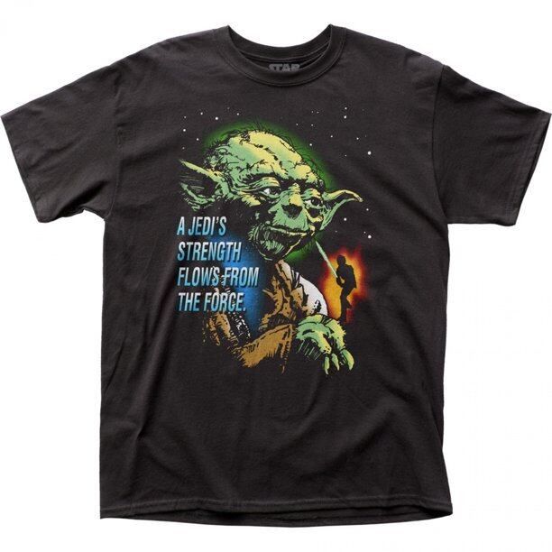 スター・ウォーズ Tシャツ Star Wars Yoda Jedi's Strength