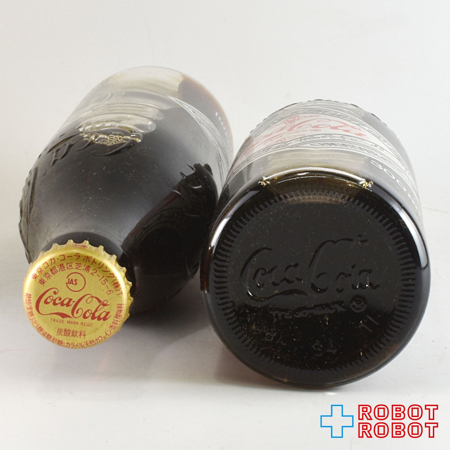 コカ・コーラ 25周年記念デザイン 1956-1981 瓶ボトル 2本 箱付