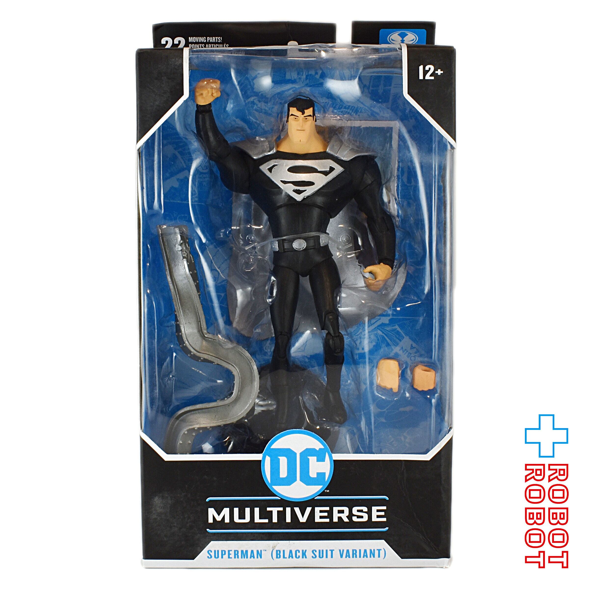 DC マルチバース 7インチ スーパーマン ブラックスーツ バリアント
