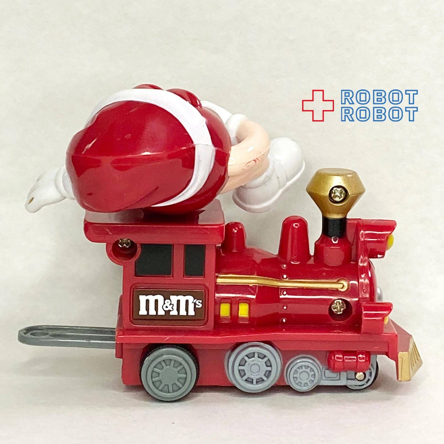 M&M's 2005 クリスマス・トレイン・トッパー レッド サンタハット 赤い機関車