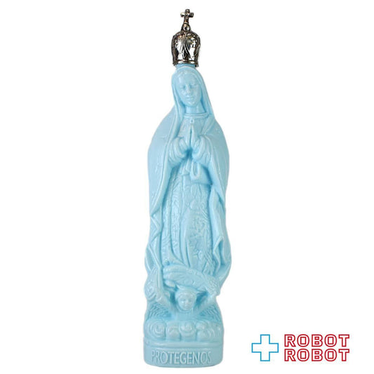 聖母マリア像 ソーキー シャンプーボトル 水色 23cm