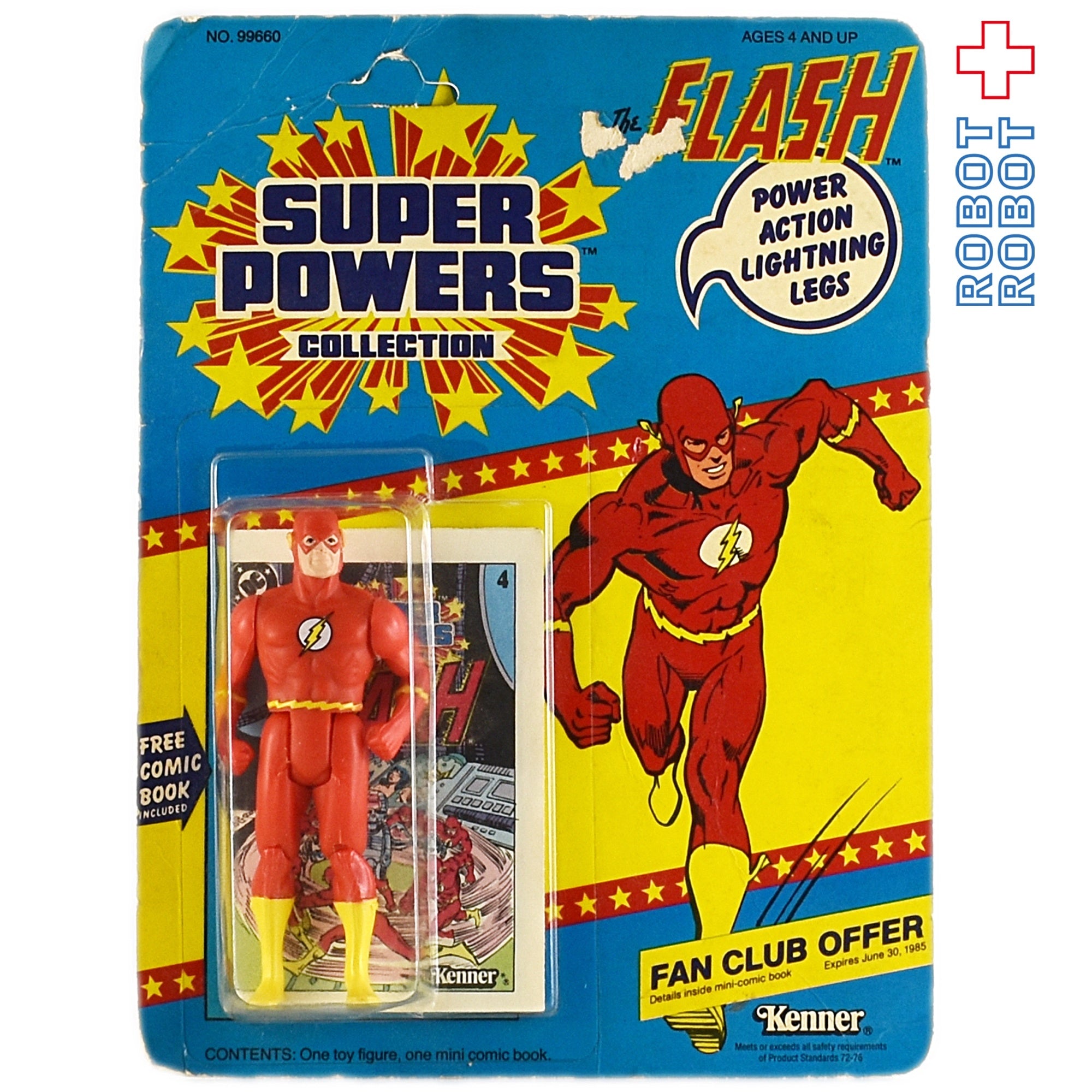 ケナー スーパーパワーズ DC フラッシュ アクションフィギュア 未開封