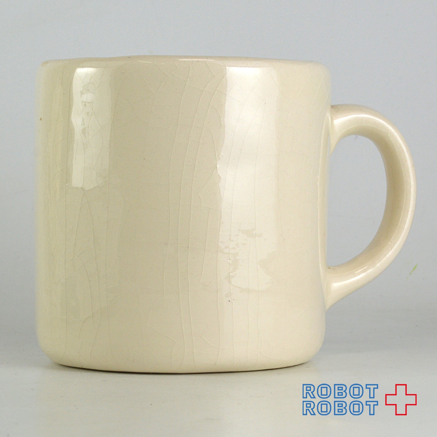 E.T. 陶器マグカップ 白