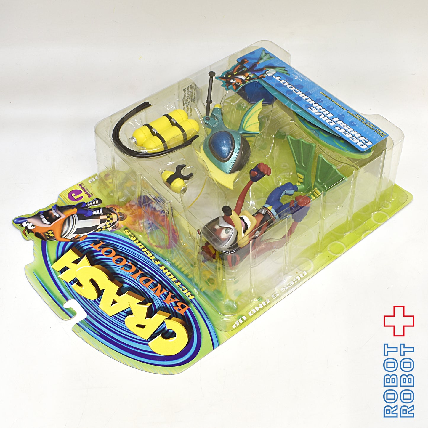 クラッシュ・バンディクー アクション・フィギュア ディープダイブクラッシュバンディクー