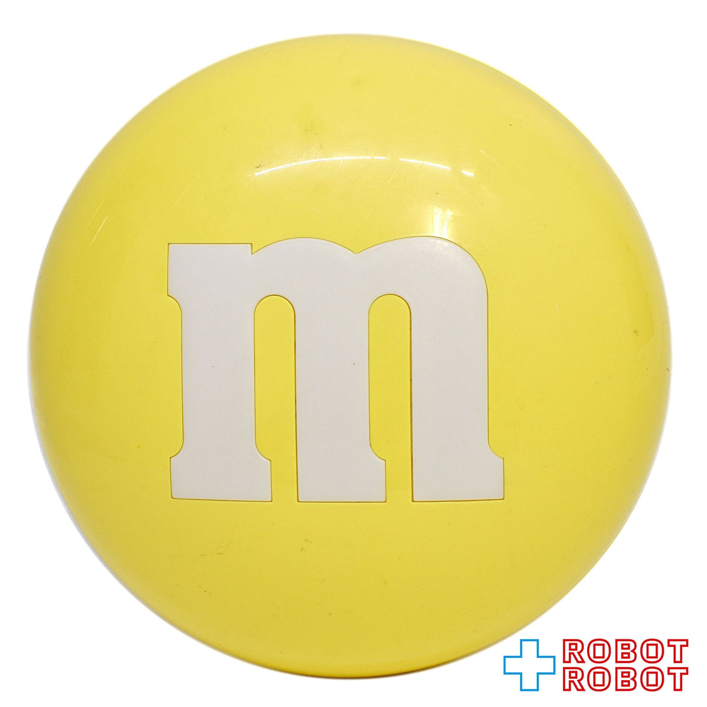 M&M's エムアンドエムズ イエロー キャンディーディッシュ プラスチック容器