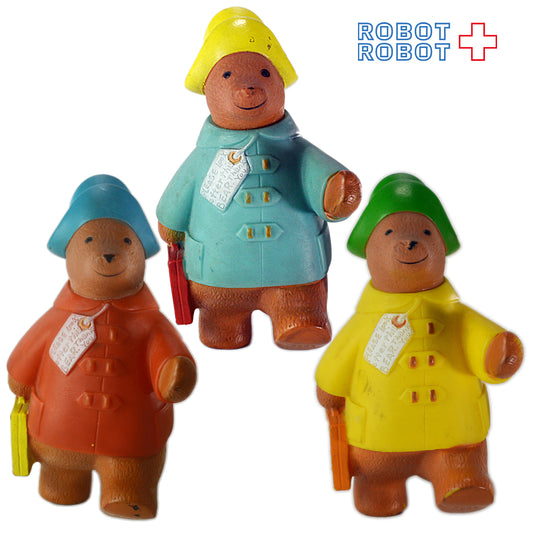 くまのパディントン ソフビフィギュア 3コセット