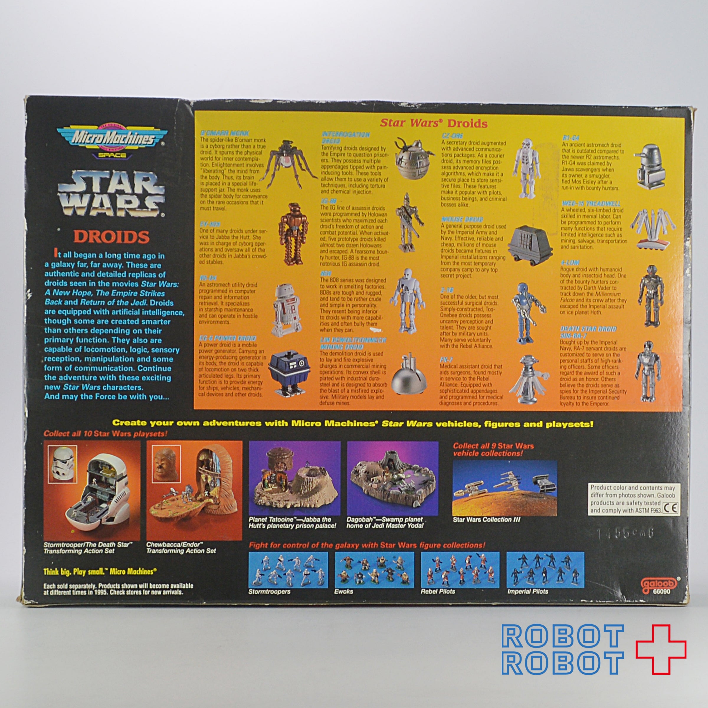 ガルーブ スター・ウォーズ マイクロマシン ドロイド 箱入 – ROBOTROBOT