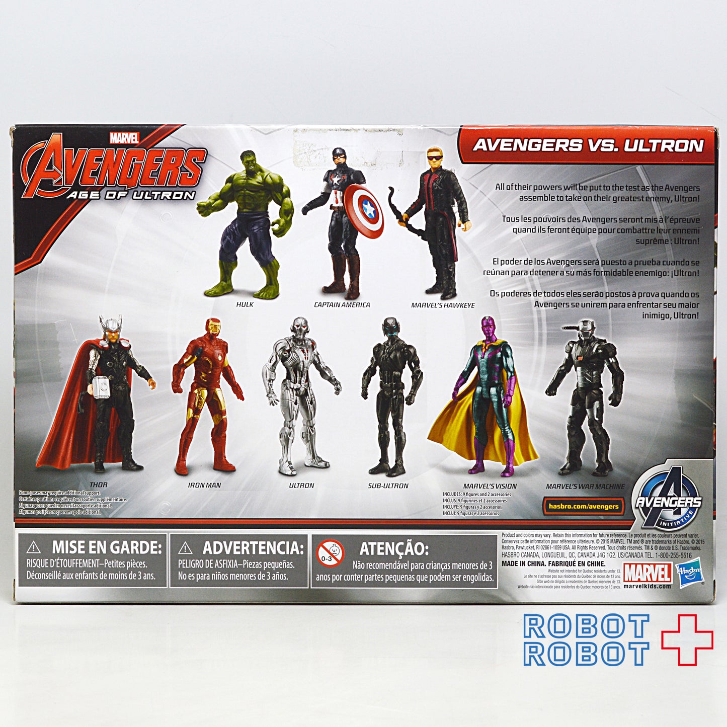 アヴェンジャーズ VS ウルトロン ミニフィギュア 9コセット ターゲット限定