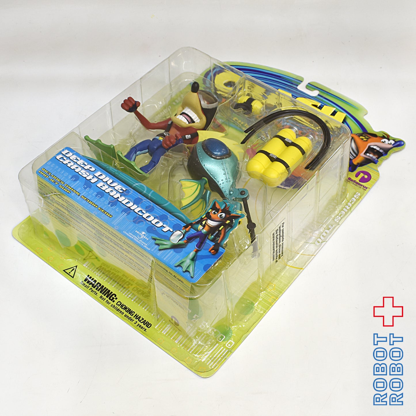 クラッシュ・バンディクー アクション・フィギュア ディープダイブクラッシュバンディクー