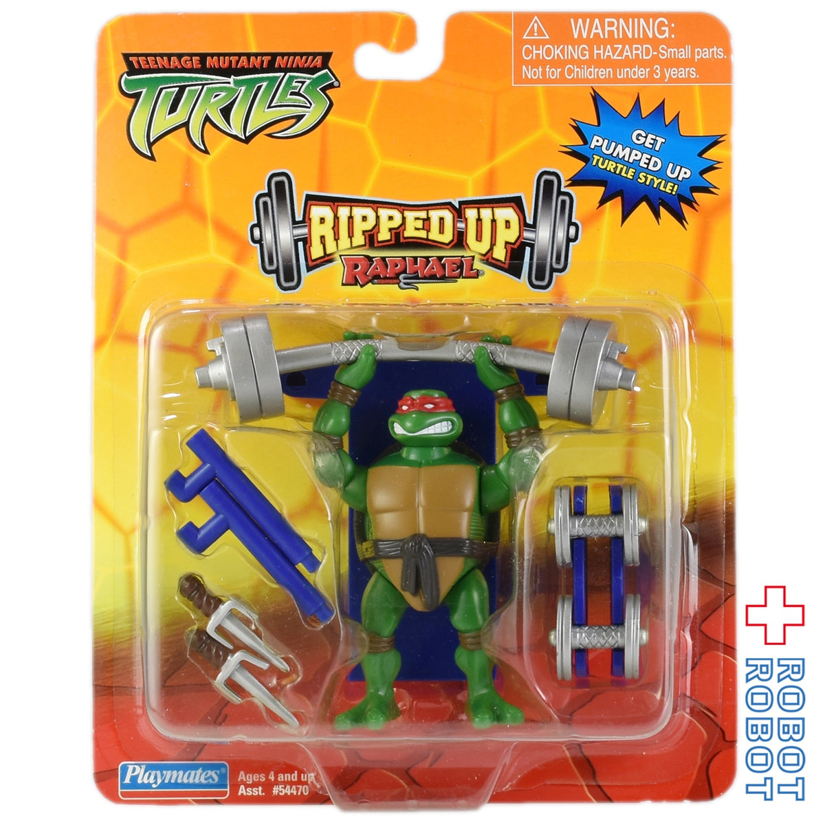 プレイメイツ タートルズ TMNT リップアップ ラファエロ – ROBOTROBOT