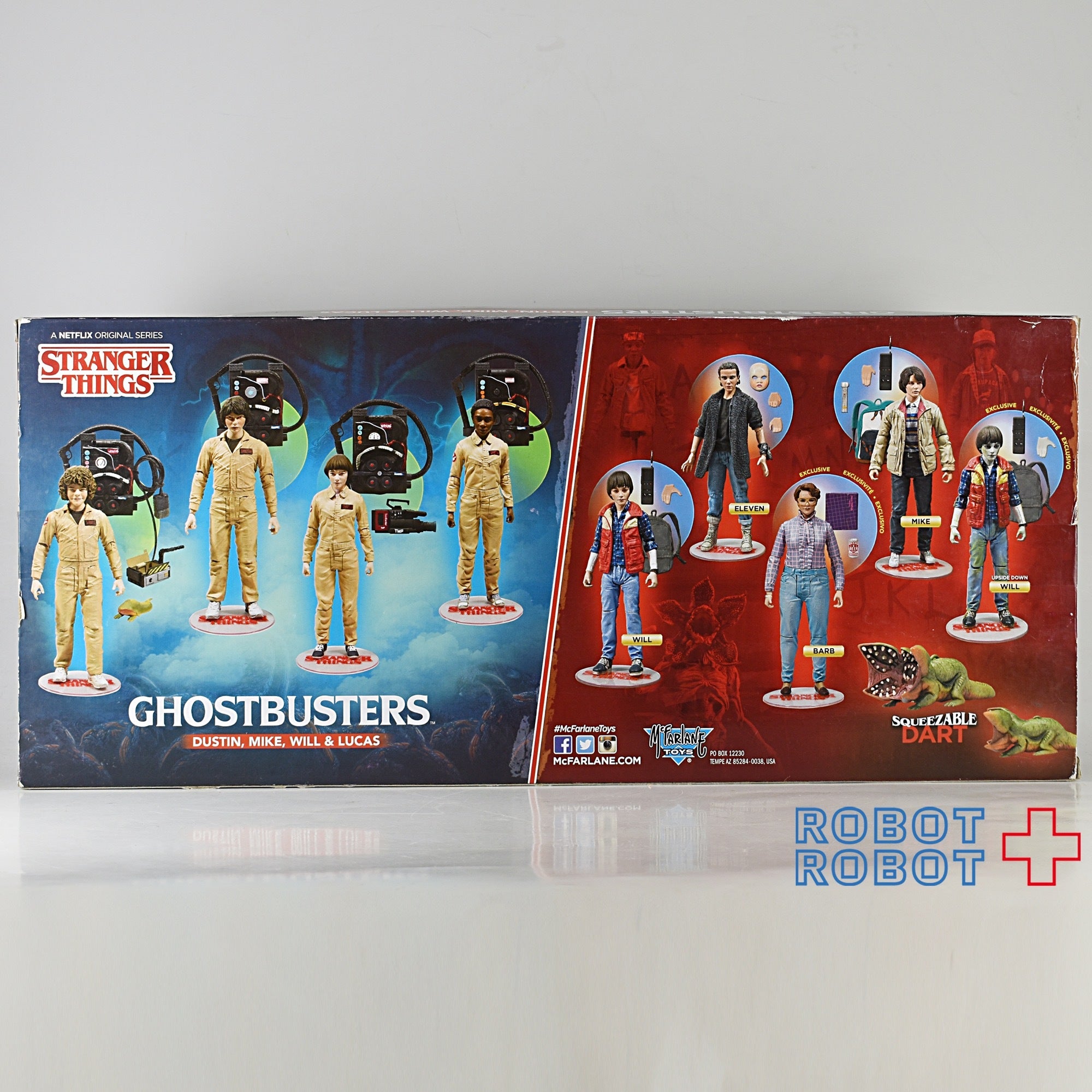 マクファーレン ストレンジャー・シングス ゴーストバスターズ 4パック