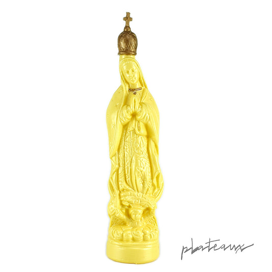 聖母マリア像 ソーキー シャンプーボトル 黄色 22cm