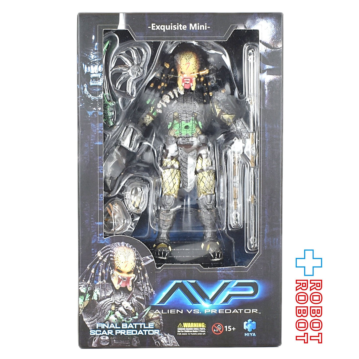 ハイヤトイズ エクスクイジットミニシリーズ AVP ファイナルバトル スカープレデター アクションフィギュア