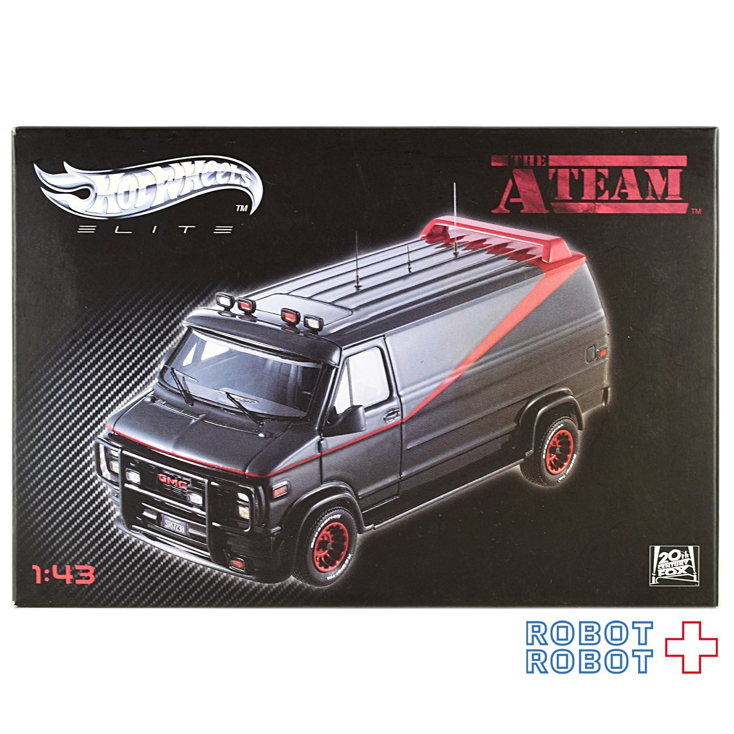 ホットウィール エリート Aチーム GMC バンデューラ 1/43 ミニカー