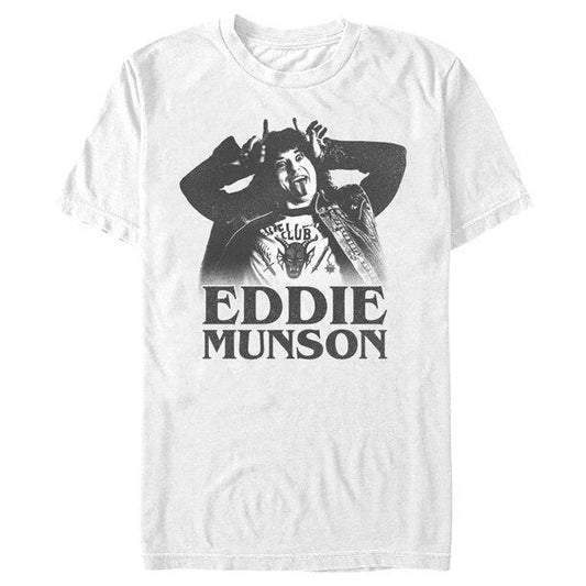 ストレンジャー・シングス Tシャツ エディー・マンソンStranger Things Eddie Munson white