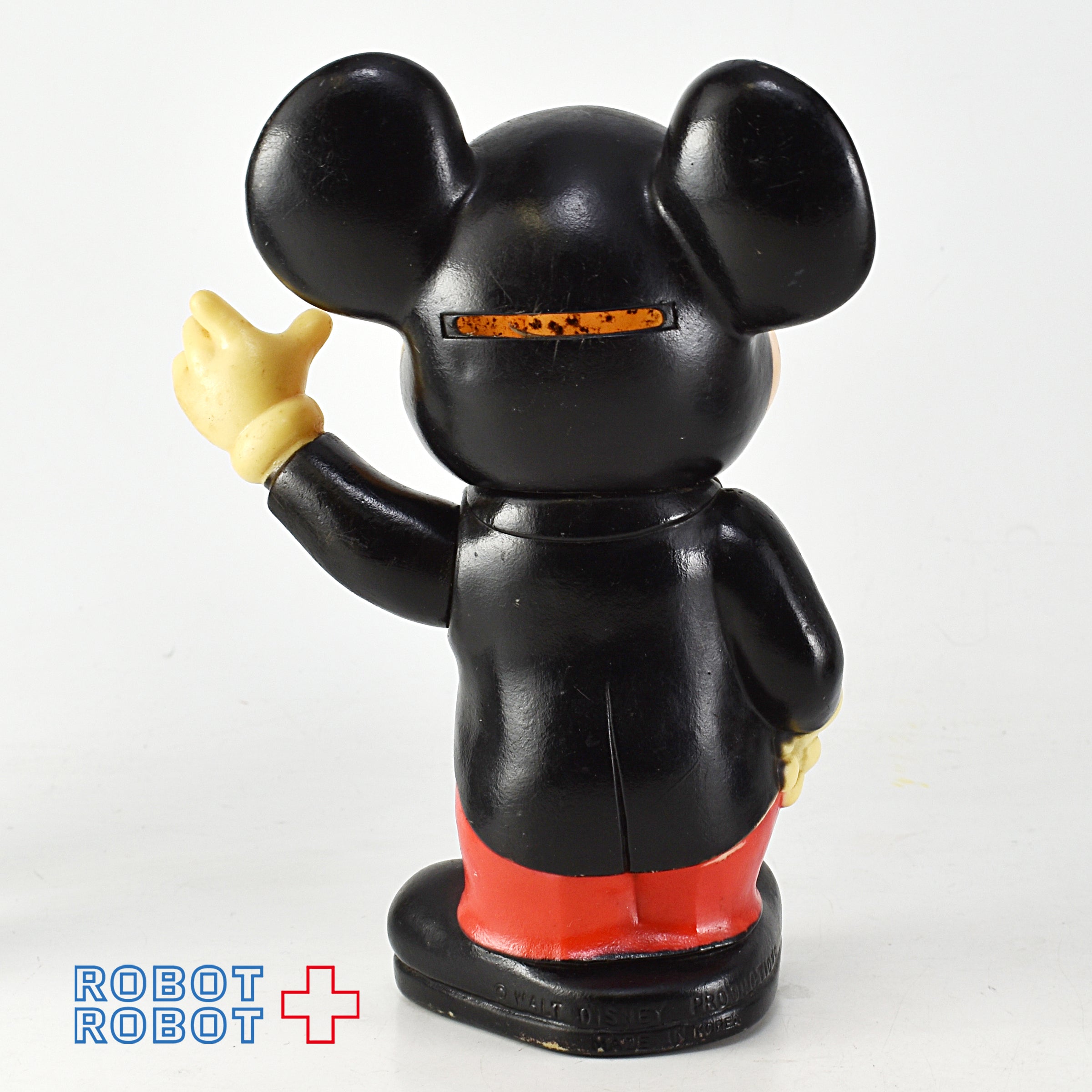 ソフビ　DIE MOUSE ミッキーマウス 1970年代製 DISNEY PRODUCTIONS MICKEY MOUSE ディズニー