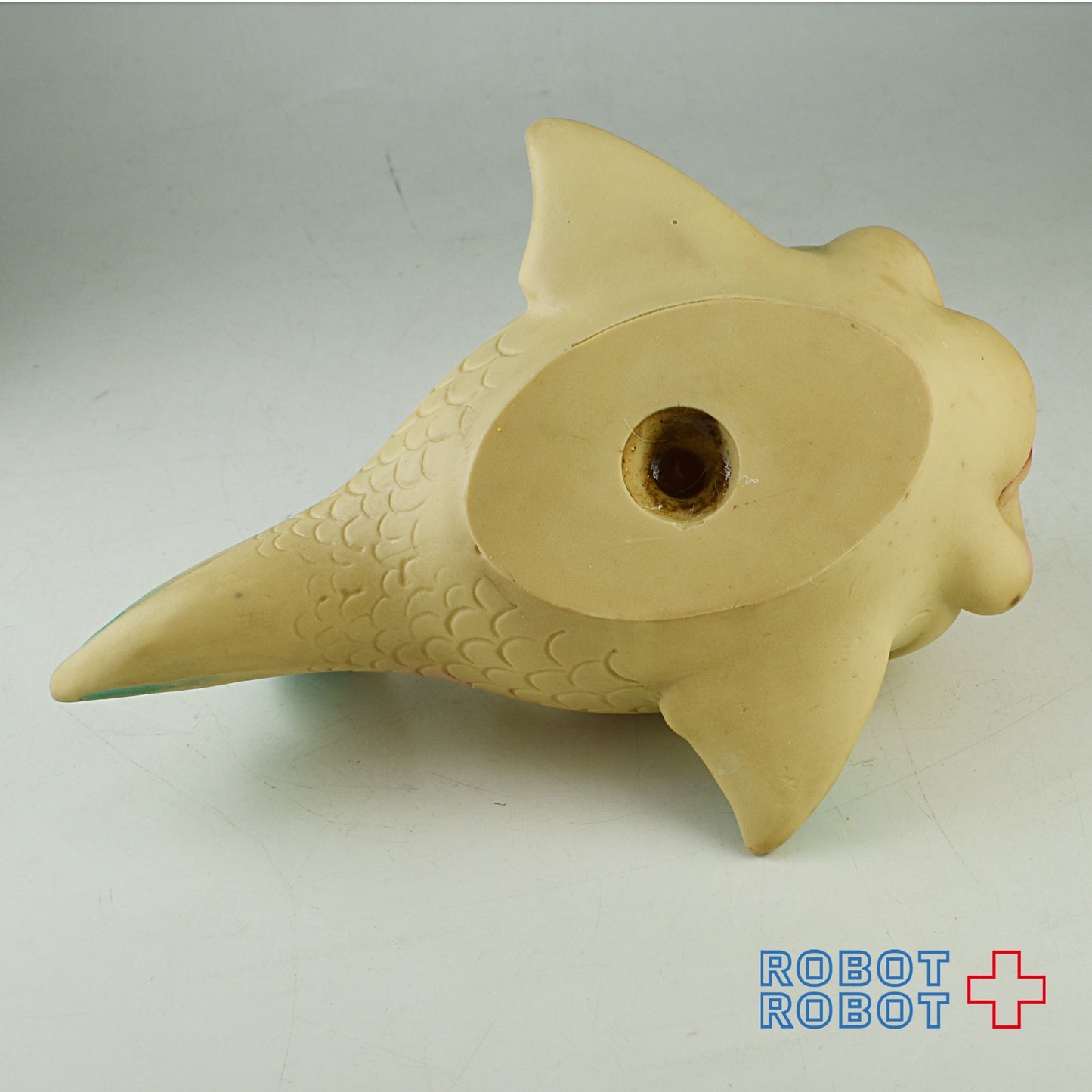 魚 フィッシュ ラバードール 白黒目 全長14センチ 難あり