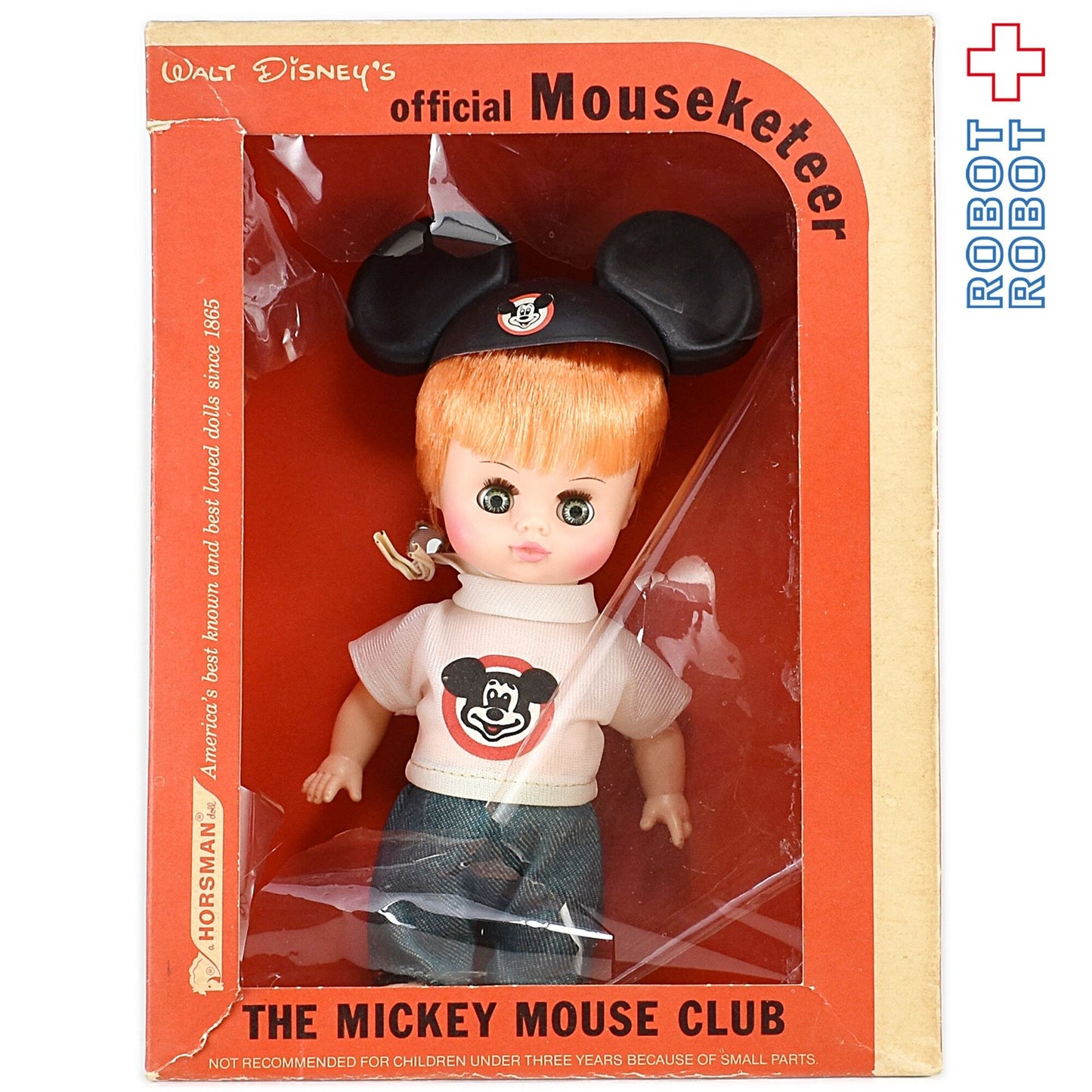 ディズニー ミッキー・マウス・クラブ マウスケティア・ボーイ 人形 箱入