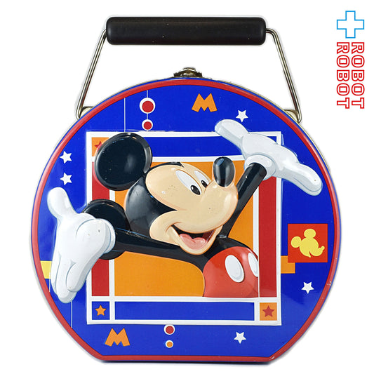 ディズニー ミッキーマウス メタル缶 ケース バッグ