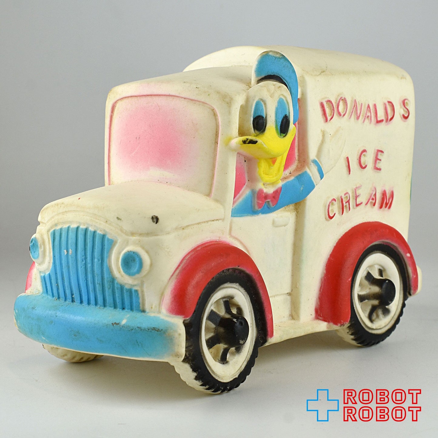 Danara ディズニー ドナルドのアイスクリーム ラバー フィギュア メイドイン台湾