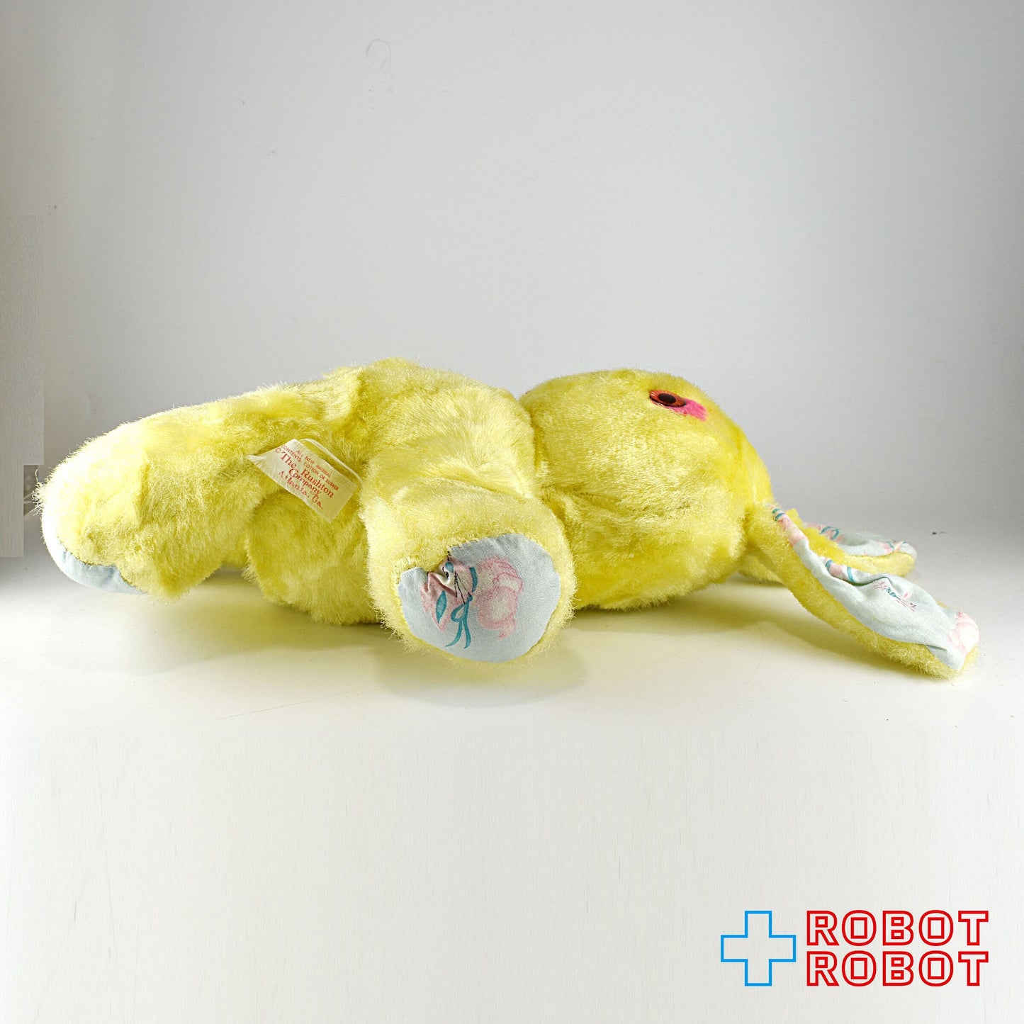 Rushton社 イースターの黄色ウサギ オルゴール入りぬいぐるみ人形 ラシュトン