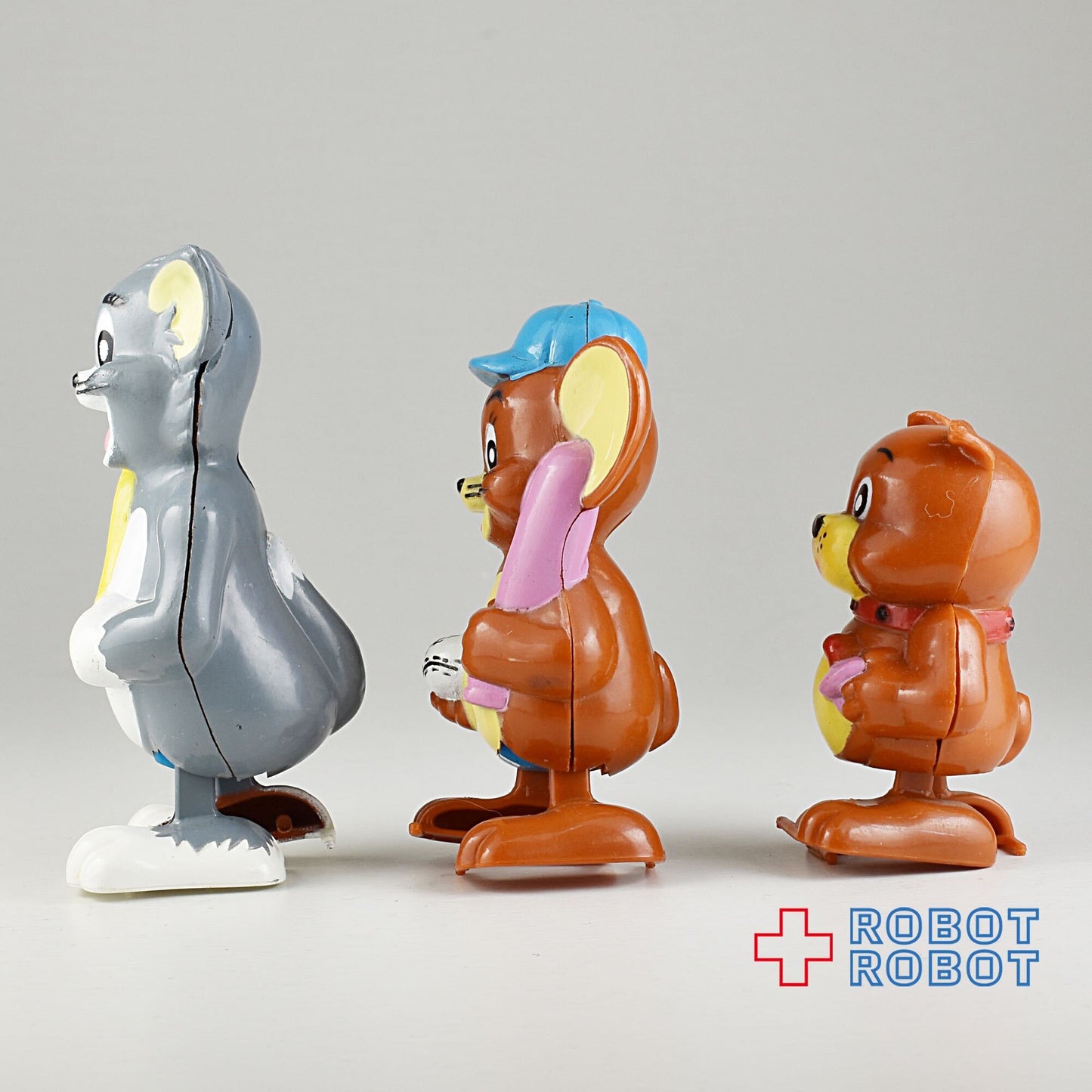 トム＆ジェリーとタイク ゼンマイ トコトコ ３コセット