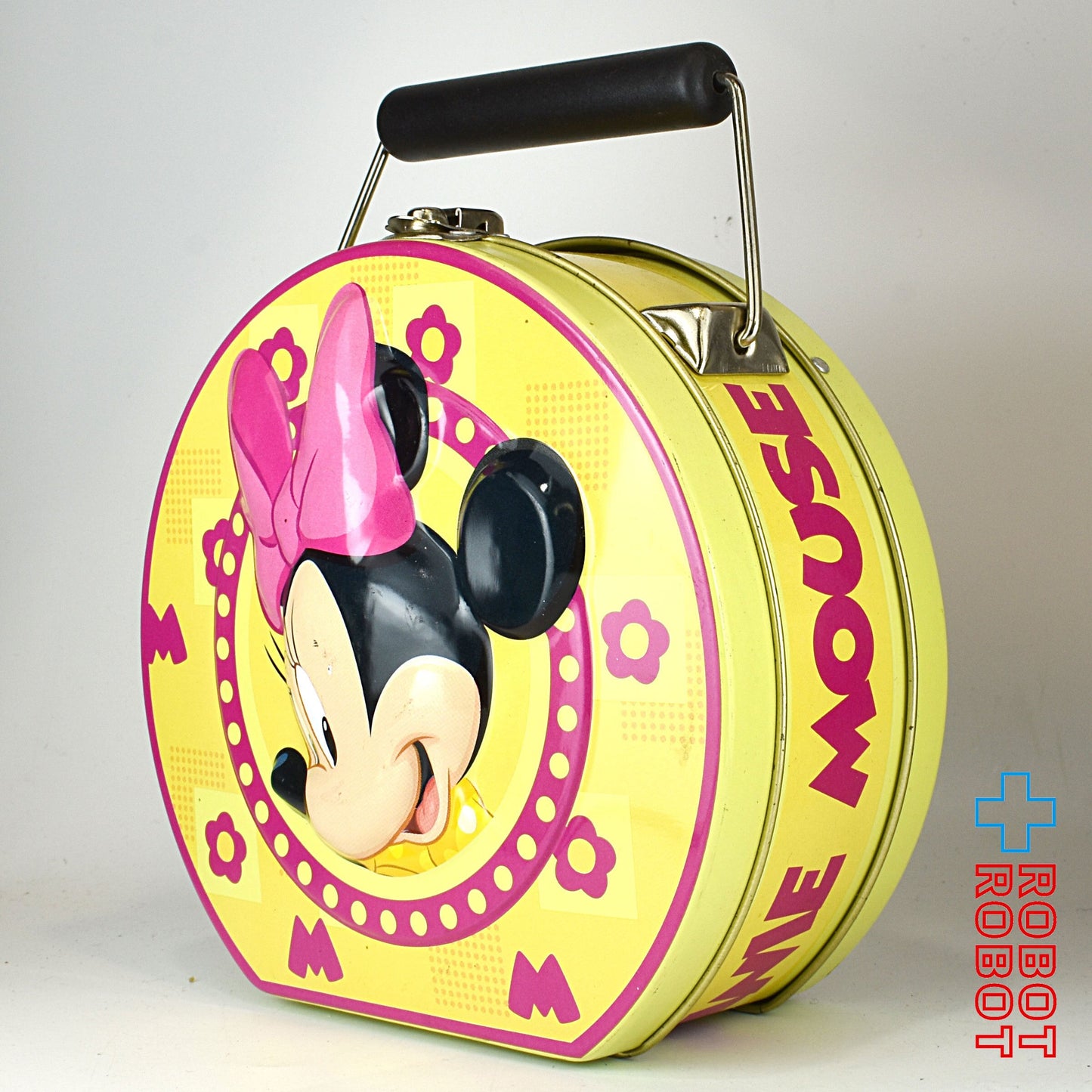 ディズニー ミニーマウス メタル缶 ケース バッグ