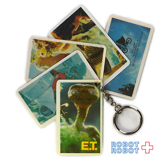 E.T プラスチック・カード・スライド・キーチェーン E.T Plastic Cards Slide keychain