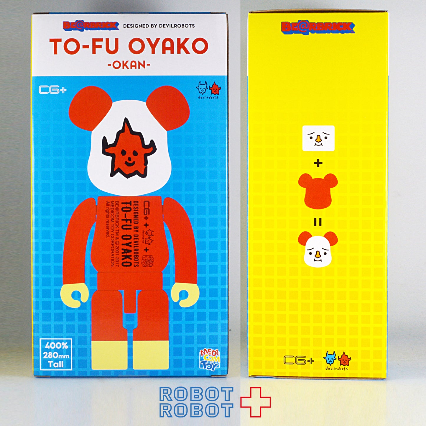 ベアブリック トーフ親子 TOFU OYAKO 400% OKAN 未開封新品