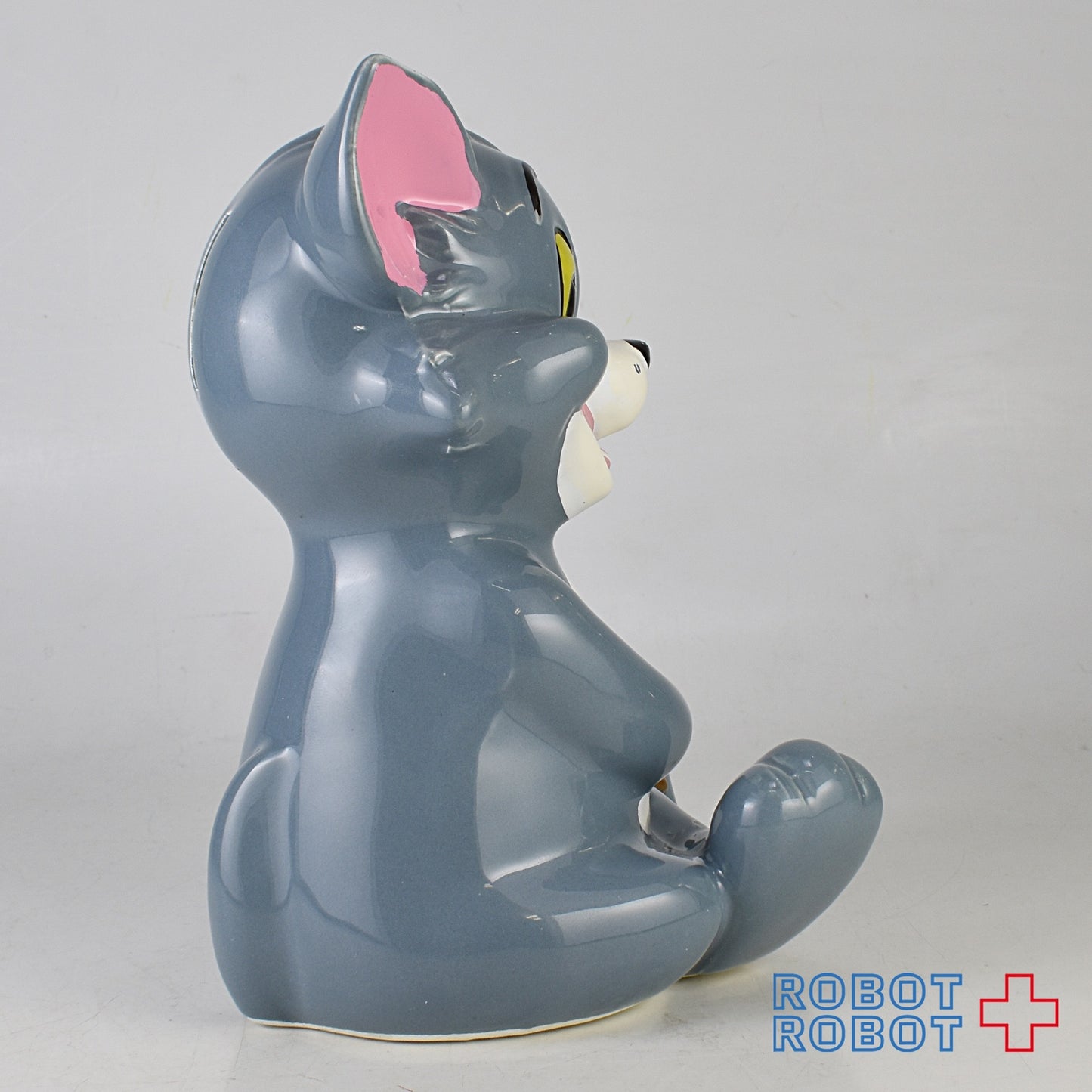 トムとジェリー おやすみだっこ 陶器貯金箱