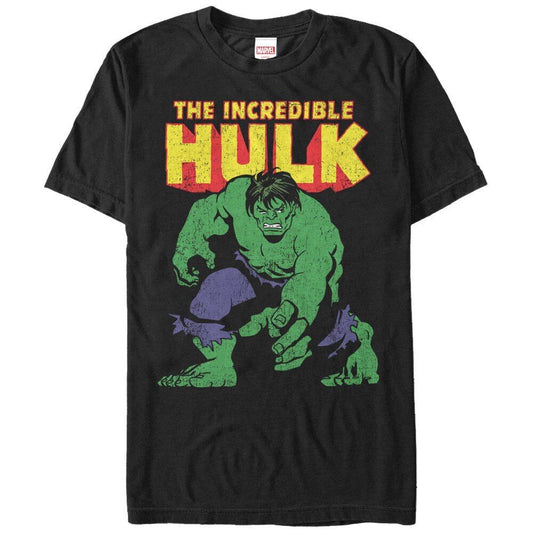 マーベル Tシャツ Marvel Incredible Hulk Black