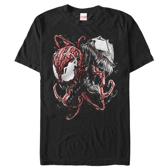 マーベル Tシャツ Marvel Carnage and Venom Black