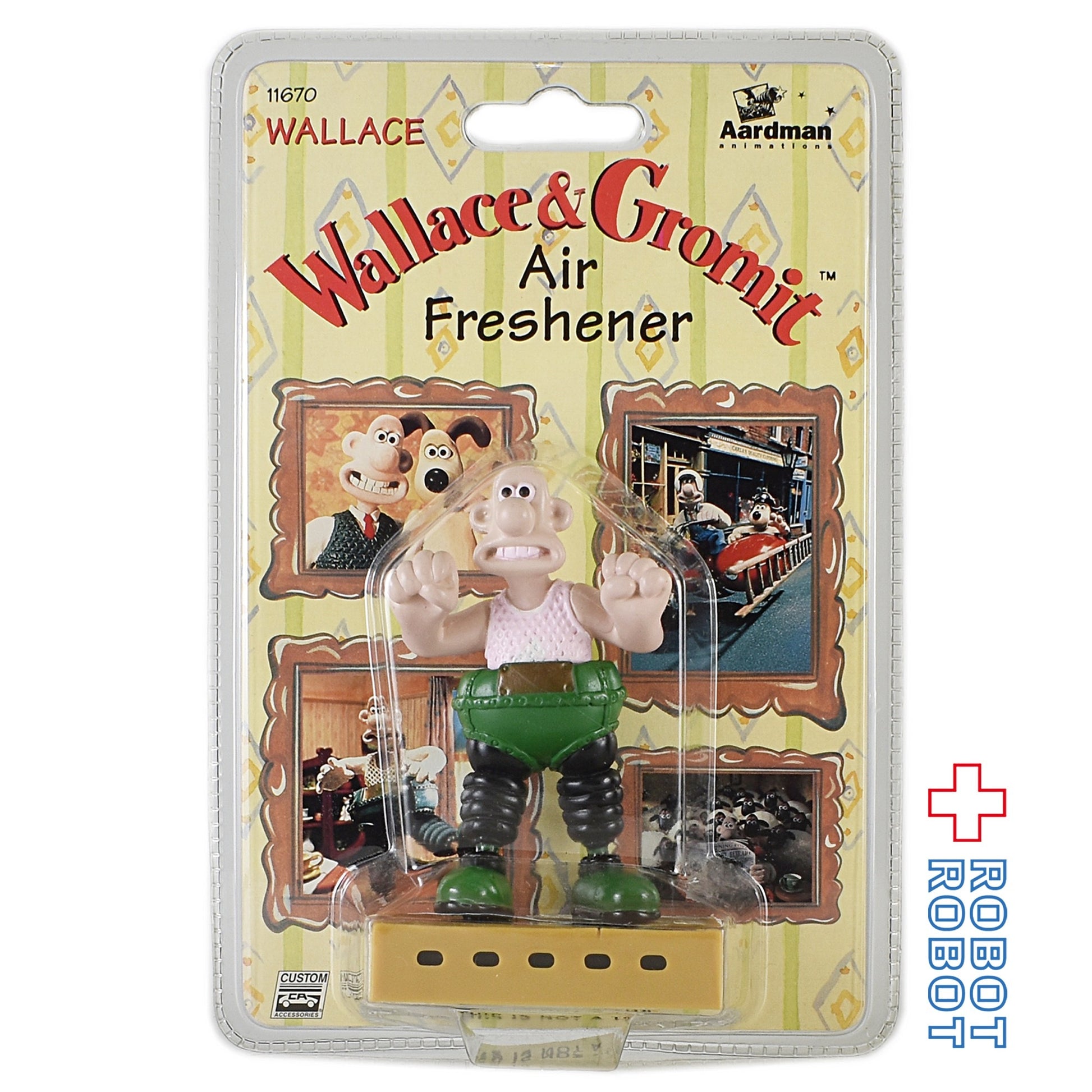 ウォレスとグルミット エアフレッシュナー フィギュア