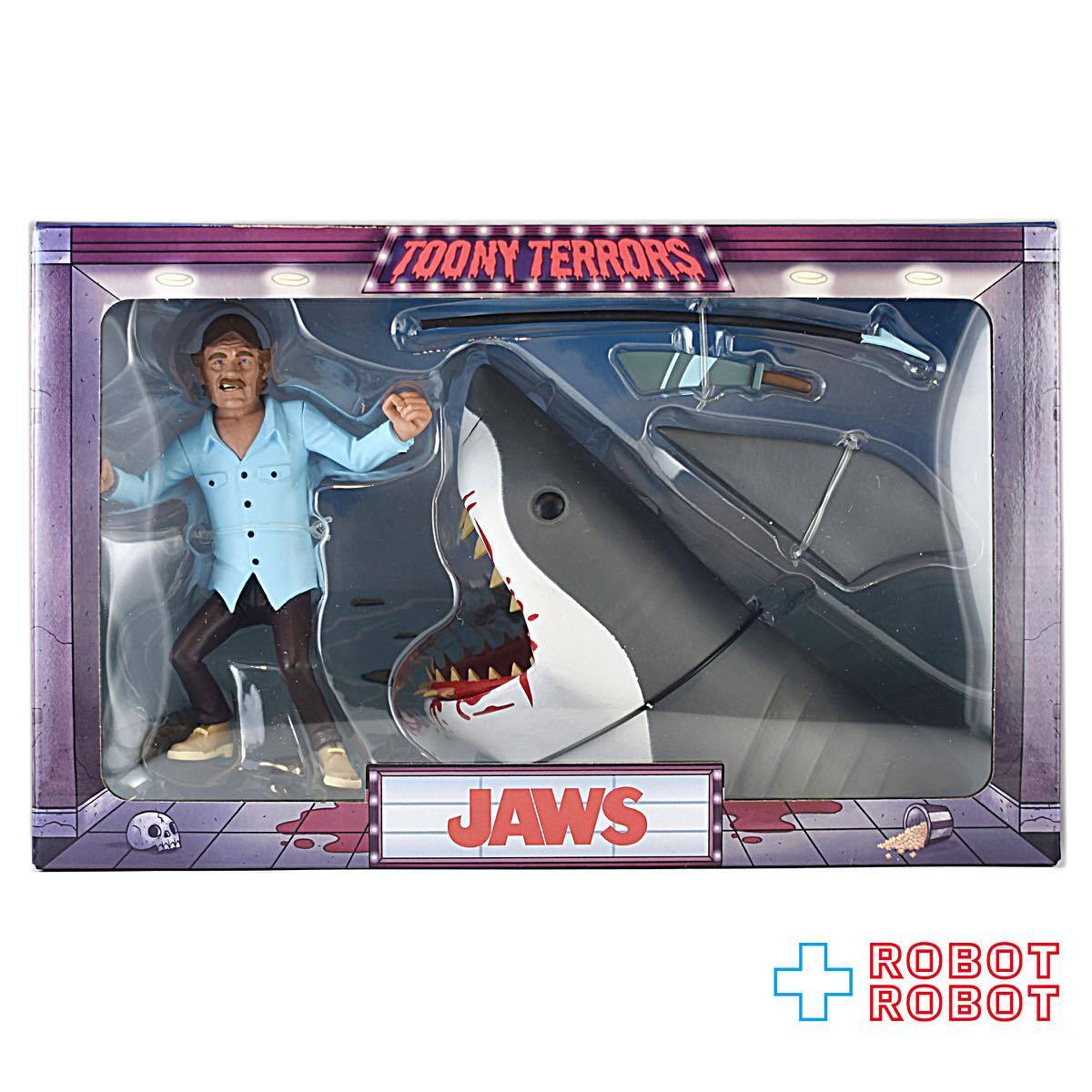 ネカ トゥーニーテラーズ スタイライズド JAWS ジョーズ サム・クイント＆ブルース 6インチ アクションフィギュア 未開封