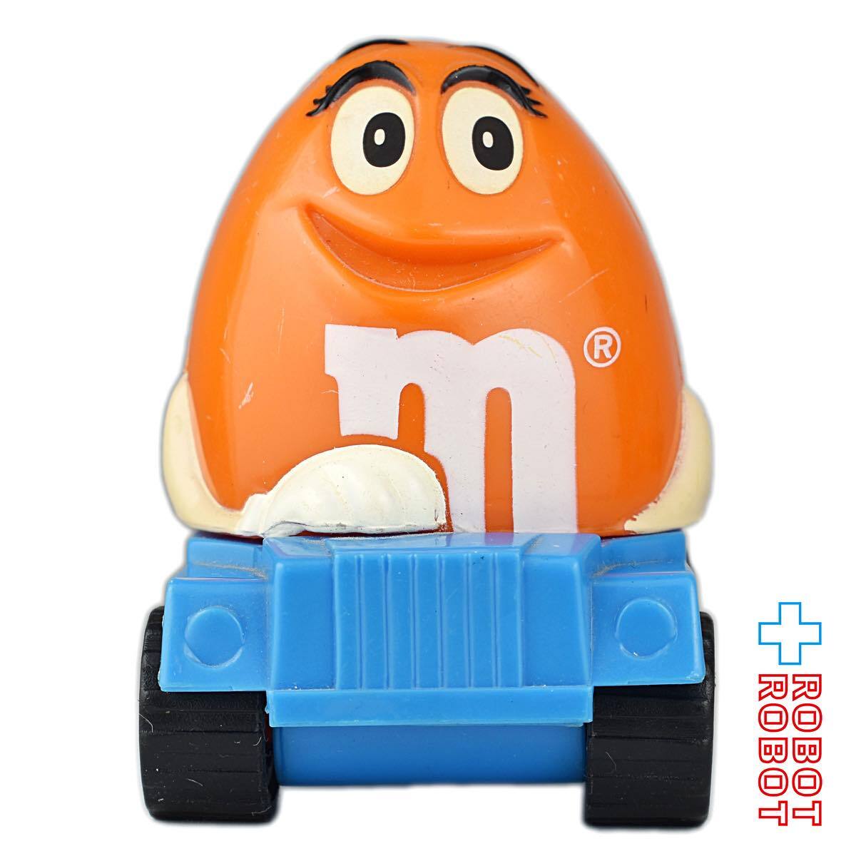 M&M's バーガーキング オレンジ ミニディスペンサー ミールトイ