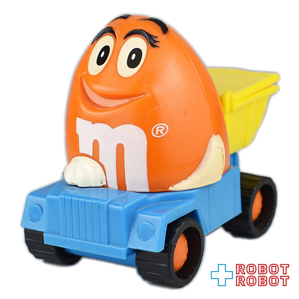 M&M's バーガーキング オレンジ ミニディスペンサー ミールトイ