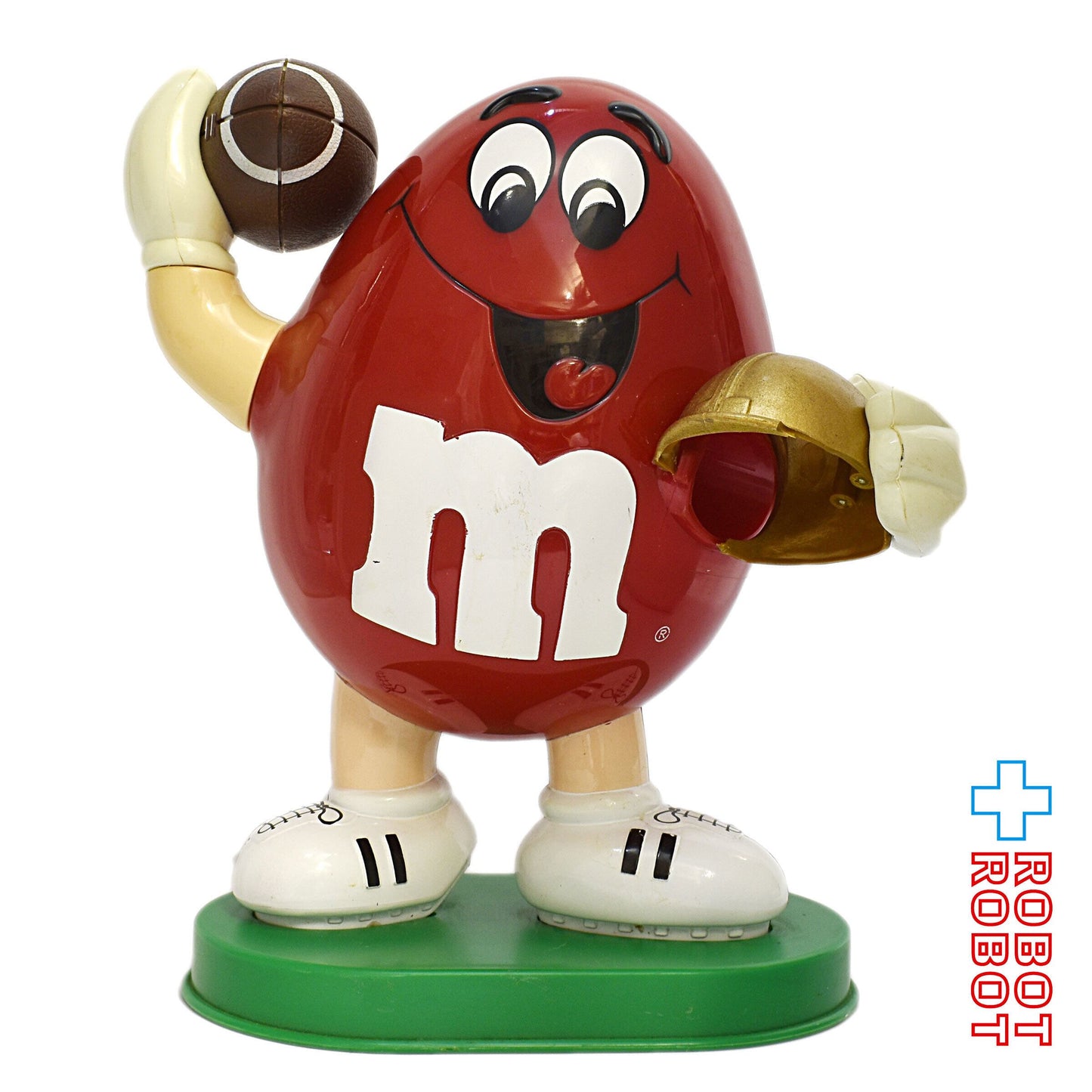 M&M's ディスペンサー レッド アメリカンフットボール エムアンドエムズ