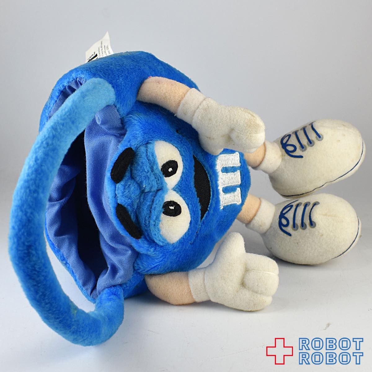 M&M's ブルー ぬいぐるみ ポーチ バッグ