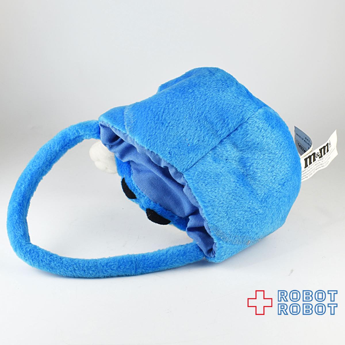 M&M's ブルー ぬいぐるみ ポーチ バッグ