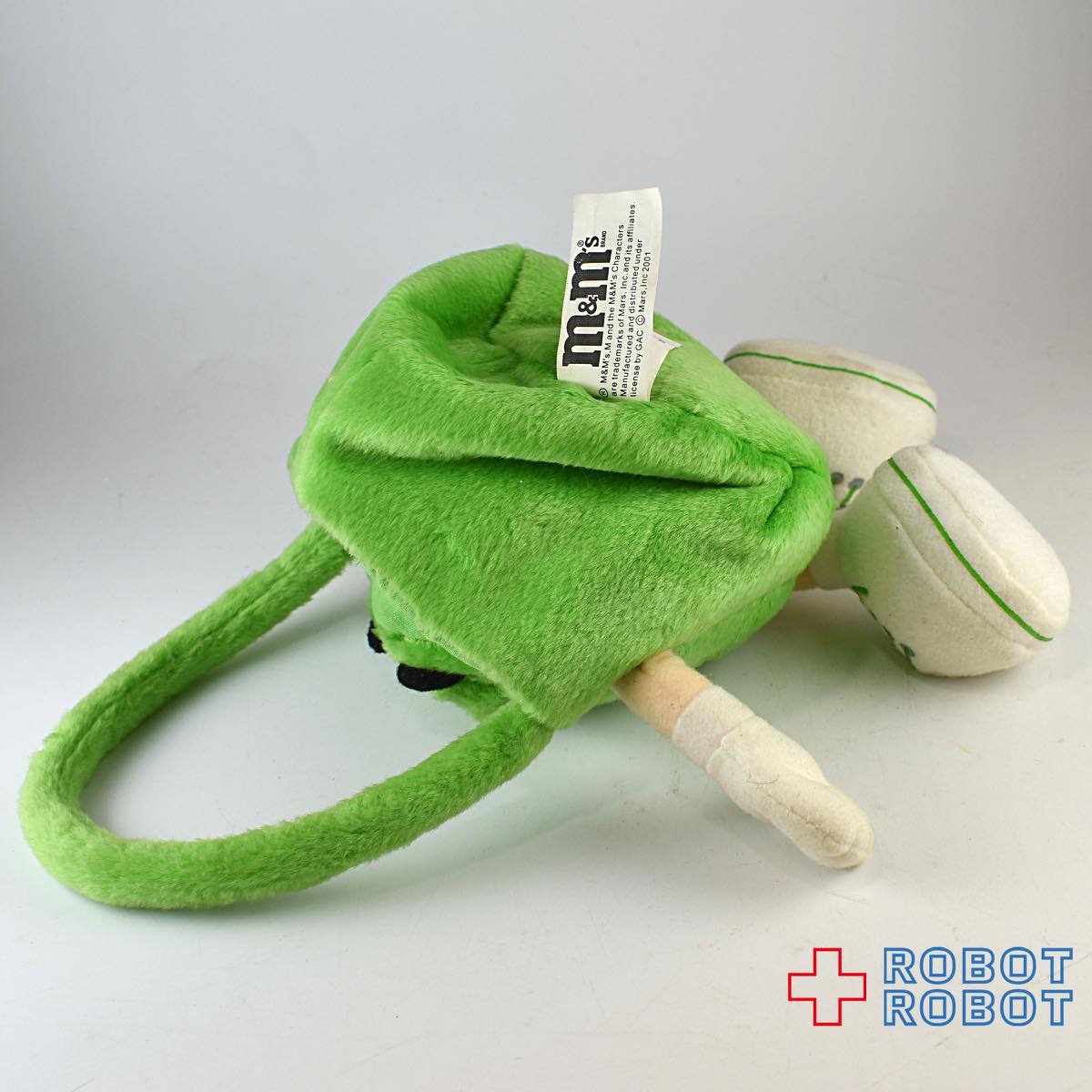 M&M's グリーン ぬいぐるみ ポーチ バッグ