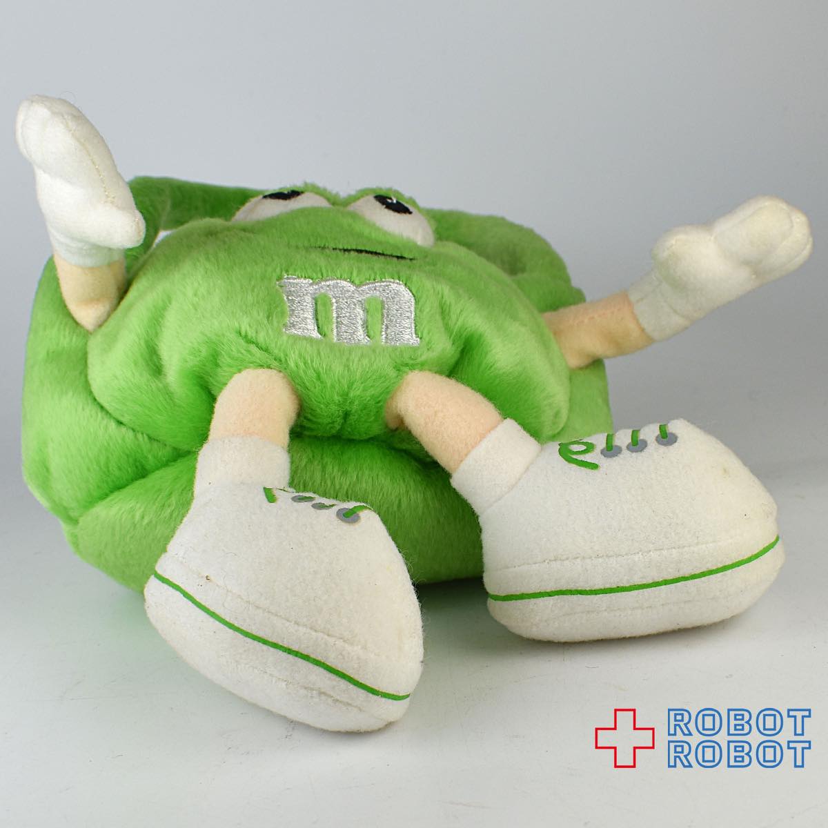 M&M's グリーン ぬいぐるみ ポーチ バッグ