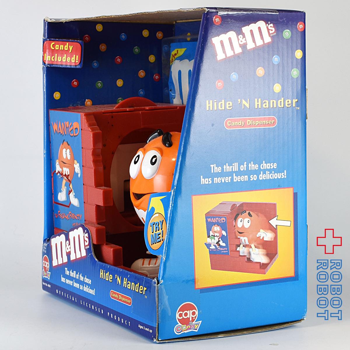 M&M's Hide' N Hander ディスペンサー オレンジ