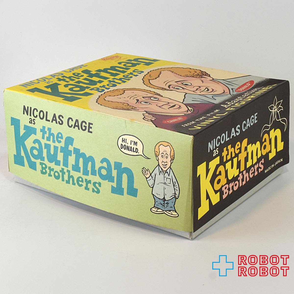 プレスポップ アダプテーション ニコラス・ケイジ カウフマンブラザーズ ソフビフィギュア
